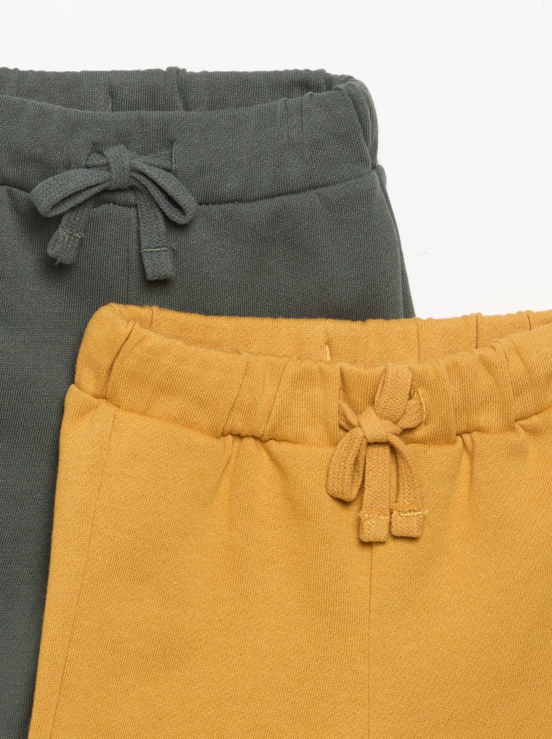 Pack de 2 conjuntos de 2 piezas - sudadera + pantalón Beige - Kiabi