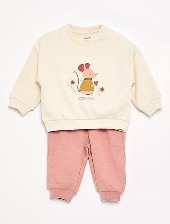 Pack de 2 conjuntos de 2 piezas - sudadera + pantalón