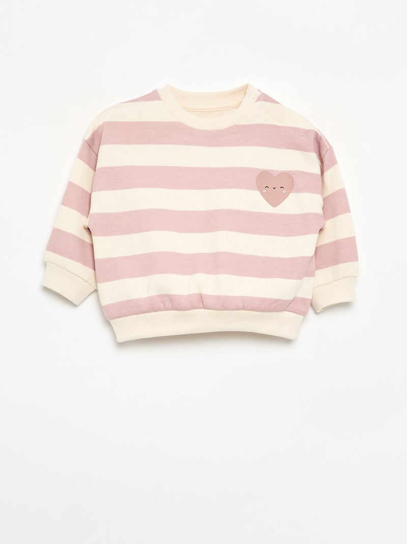 Pack de 2 conjuntos de 2 piezas - sudadera + pantalón Blanco - Kiabi