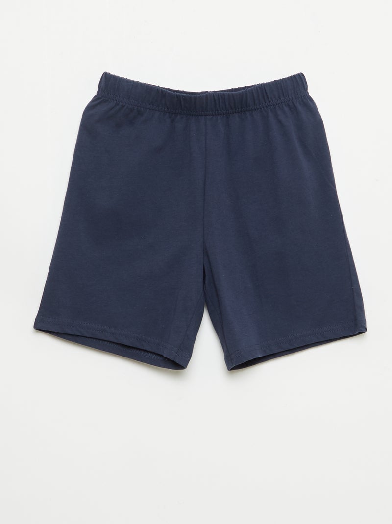 Pack de 2 conjuntos de pijama Azul - Kiabi