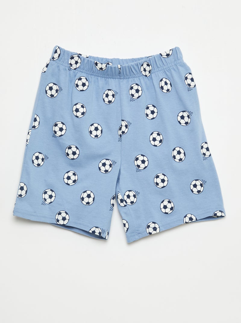 Pack de 2 conjuntos de pijama Azul - Kiabi