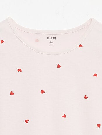 Pack de 2 conjuntos de pijama corto en punto de algodón