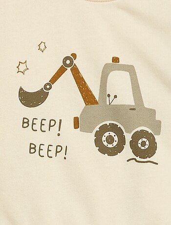 pack de 2 conjuntos jersey + pantalón en algodón