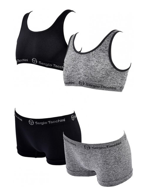 Pack de 2 Conjuntos Lencería SERGIO TACCHINI - Kiabi Pack de 2 Conjuntos Lencería SERGIO TACCHINI - Kiabi