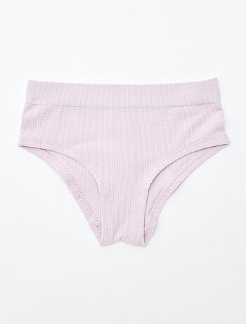 Pack de 2 culotes acanalados