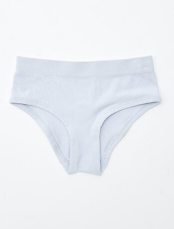 Pack de 2 culotes acanalados