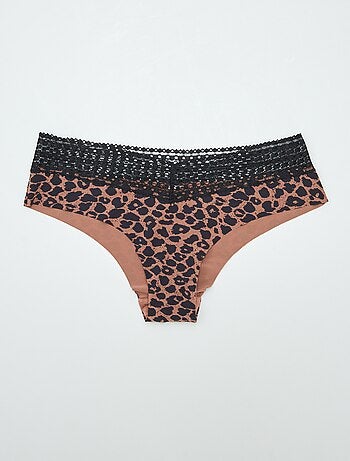 Pack de 2 culotes con encaje