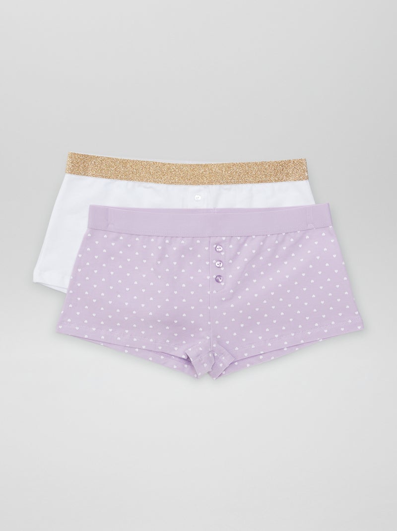 Pack de 2 culotes PURPURA - Kiabi
