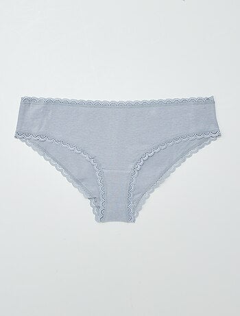 Pack de 2 culottes de algodón