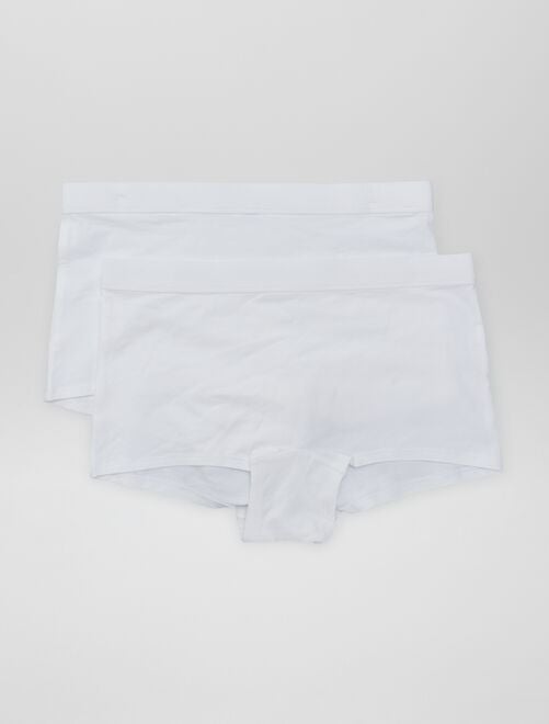 Pack de 2 culottes de algodón - Kiabi