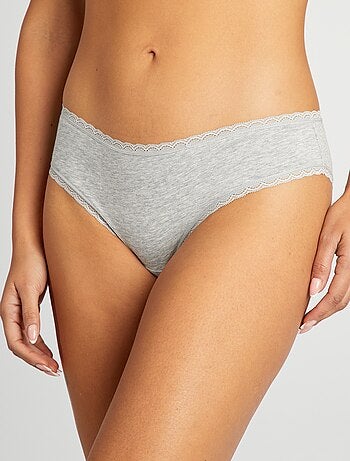 Pack de 2 culottes de algodón