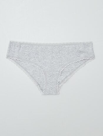 Pack de 2 culottes de algodón