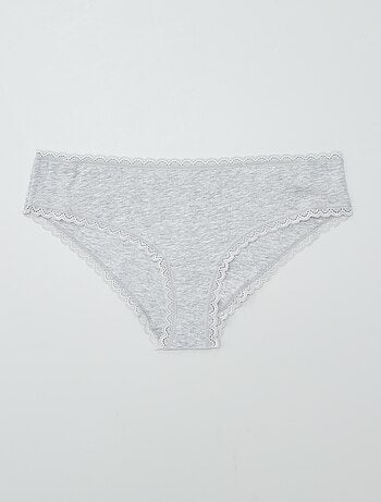 Pack de 2 culottes de algodón