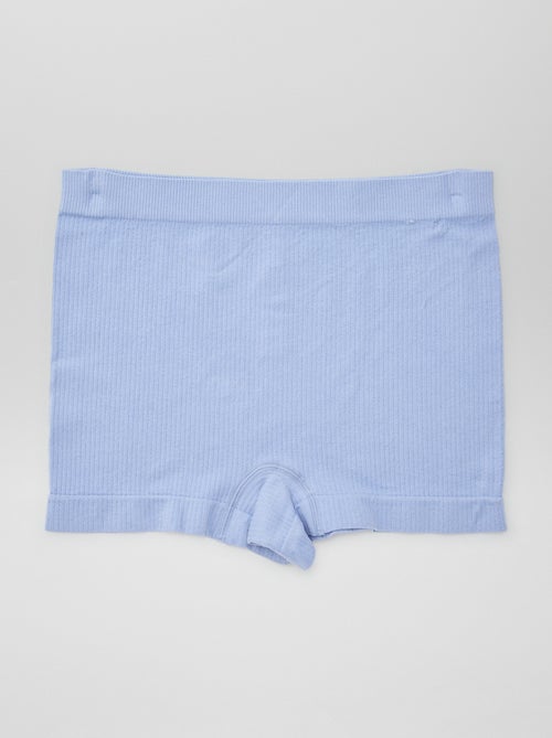 Pack de 2 culottes de punto de canalé - Kiabi