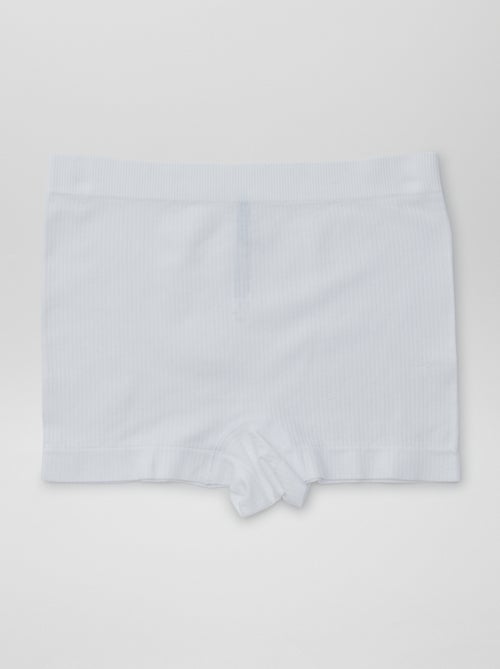 Pack de 2 culottes de punto de canalé - Kiabi