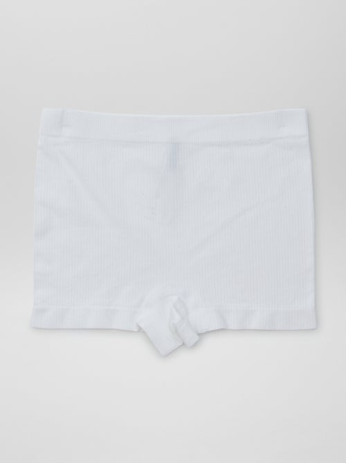 Pack de 2 culottes de punto de canalé - Kiabi