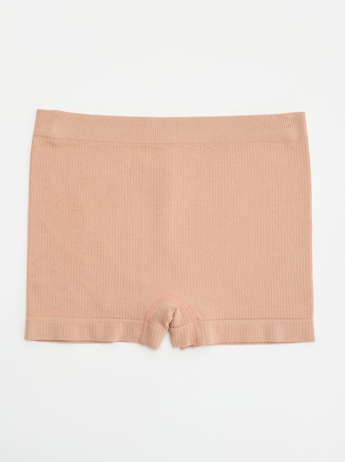 Pack de 2 culottes de punto de canalé - Kiabi
