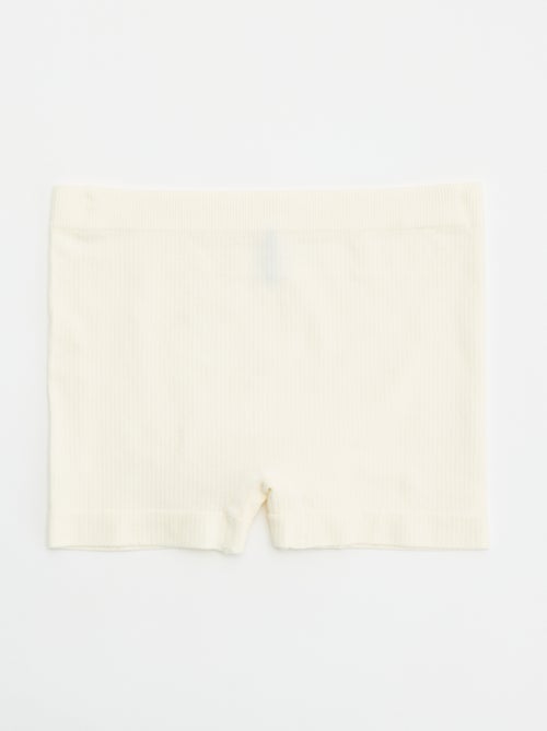 Pack de 2 culottes de punto de canalé - Kiabi