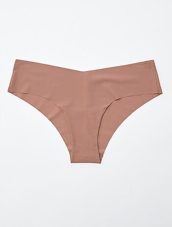 Pack de 2 culottes invisibles de microfibra