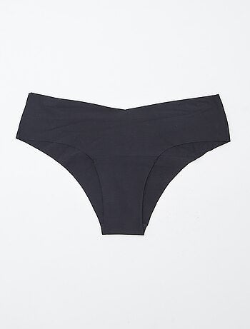 Pack de 2 culottes invisibles de microfibra