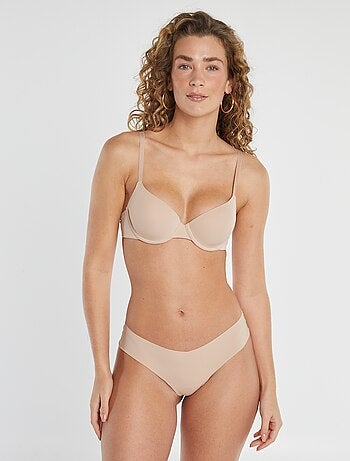 Pack de 2 culottes invisibles de microfibra