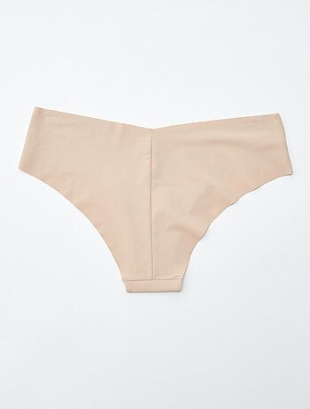 Pack de 2 culottes invisibles de microfibra