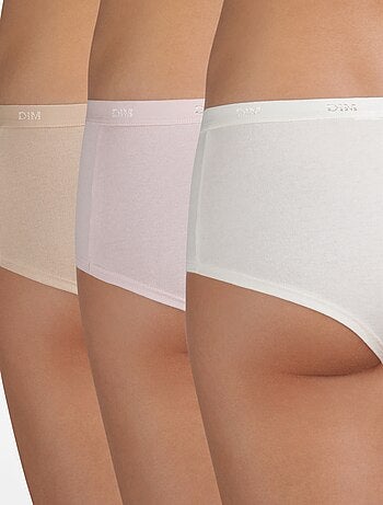 Pack de 2 culottes lisos de 'DIM'