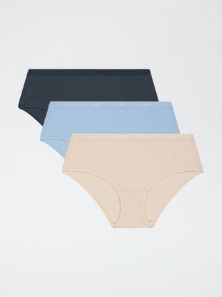 Pack de 2 culottes lisos de 'DIM'