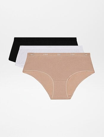 Pack de 2 culottes lisos de 'DIM'