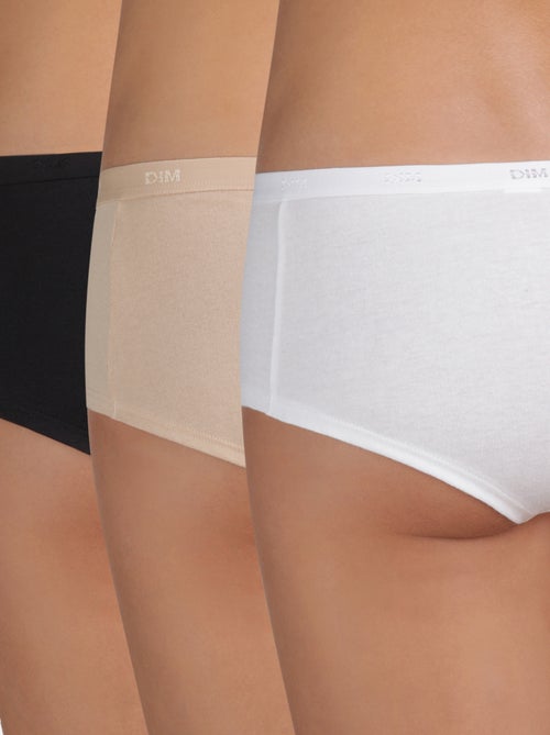 Pack de 2 culottes lisos de 'DIM' - Kiabi Pack de 2 culottes lisos de 'DIM' - Kiabi