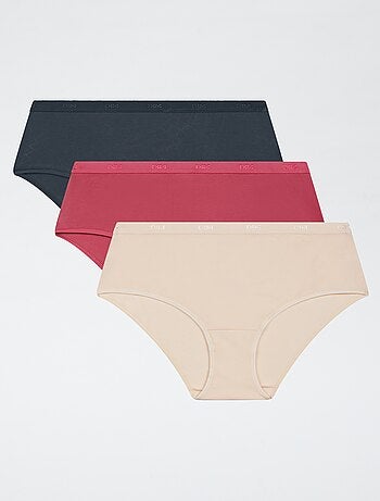 Pack de 2 culottes lisos de 'DIM'