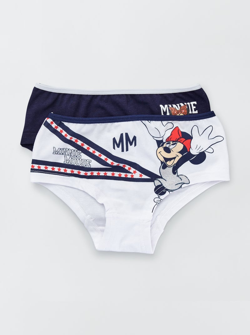 Pack de 2 culottes 'Minnie' AZUL - Kiabi