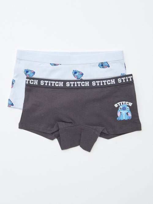 Pack de 2 culottes 'Stitch' - Kiabi