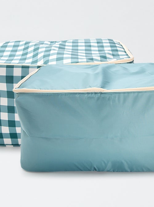 Pack de 2 fundas de almacenamiento para ropa 50x28x36 cm - Kiabi