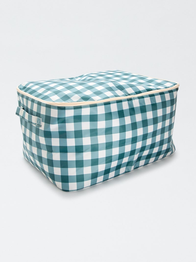Pack de 2 fundas de almacenamiento para ropa 50x28x36 cm Kaki - Kiabi