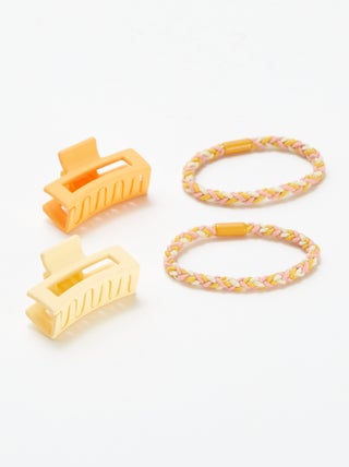Pack de 2 gomas + 2 pinzas