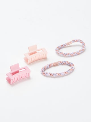 Pack de 2 gomas + 2 pinzas