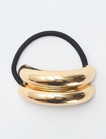 Pack de 2 gomas para el pelo con abalorios