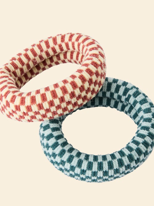 Pack de 2 gomas para el pelo (ekstract) - Kiabi