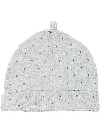 Pack de 2 gorros de algodón orgánico - Kiabi