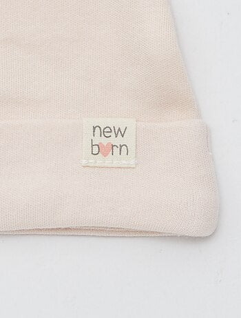 Pack de 2 gorros recién nacido