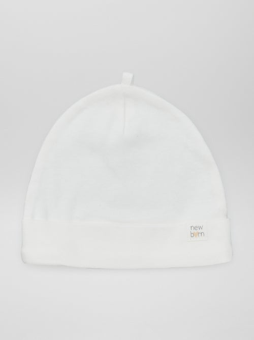 Pack de 2 gorros recién nacido - Kiabi