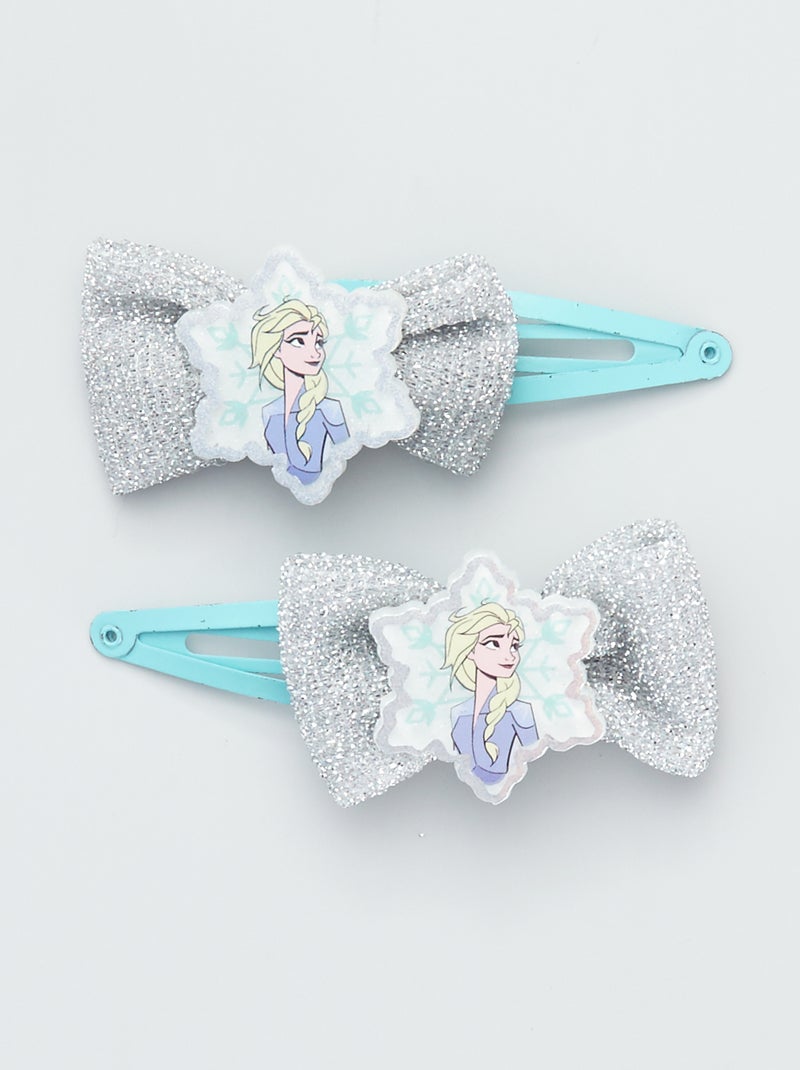 Pack de 2 horquillas de 'Frozen' blanco - Kiabi
