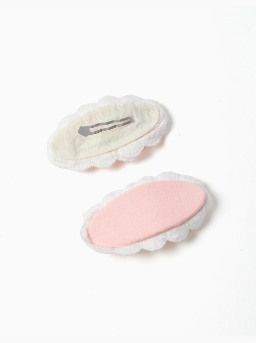 Pack de 2 horquillas ovaladas - Kiabi