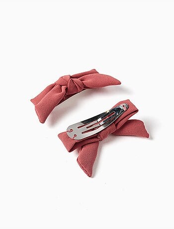 Pack de 2 horquillas para el pelo con lazo