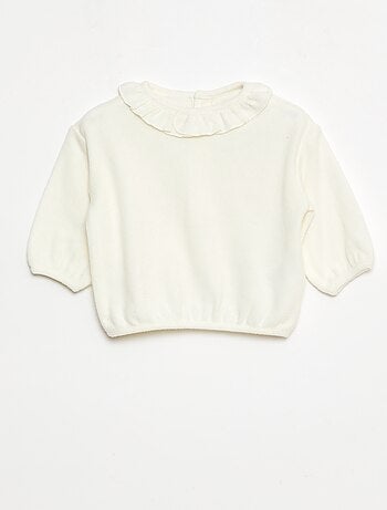 pack de 2 jerséis de punto con cuello fantasía