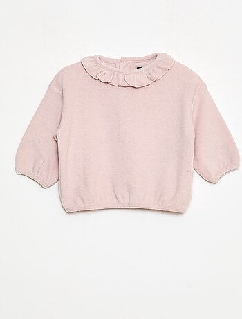 pack de 2 jerséis de punto con cuello fantasía