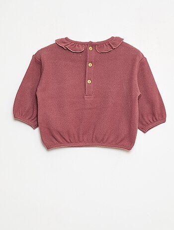 pack de 2 jerséis de punto con cuello fantasía