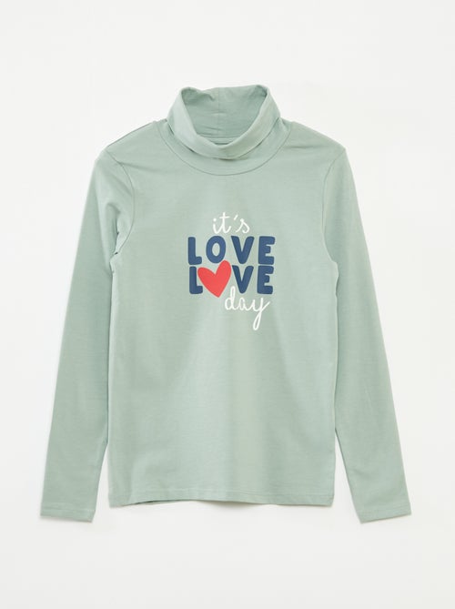 Pack de 2 jerséis finos con cuello vuelto - Kiabi