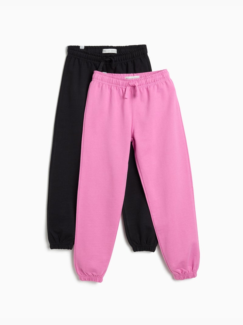 Pack de 2 joggers, MO Fashion Rosa - Kiabi